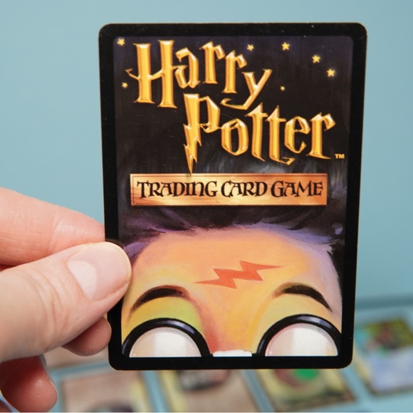 Harry 2001 Potter Trading Card Game Lot 12 Cards Foil Holo Oliver Wood Commons - Picture 5 of 5